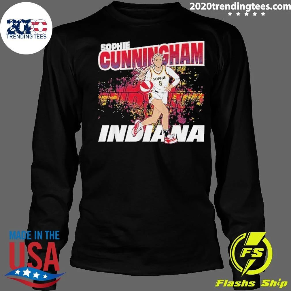Sophie Cunningham Indiana Fever Basketball Wnba Street Ball 2026 Shirt