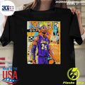 Kobe Bryant Los Angeles Lakers Star Portrait Art Shirt