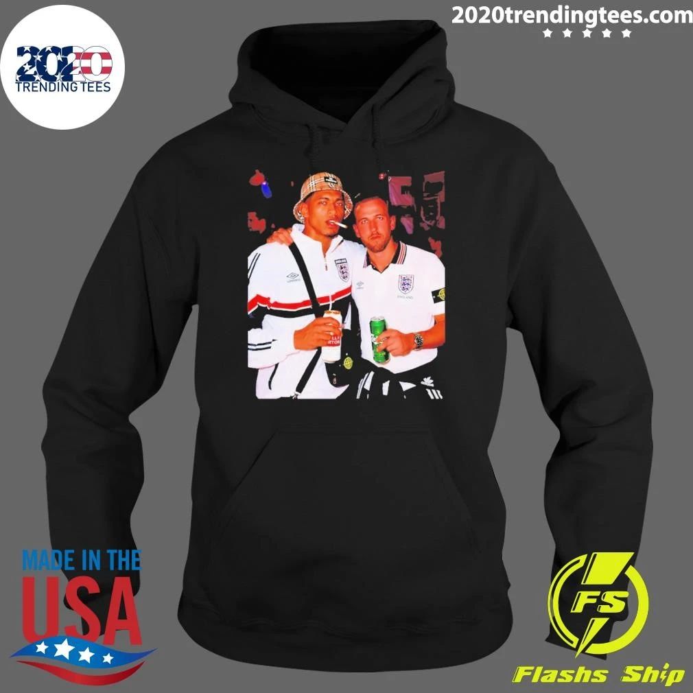 Harry Kane And Jude Bellingham Smoking And Beer Step Bros Style World Cup 2026 Shirt
