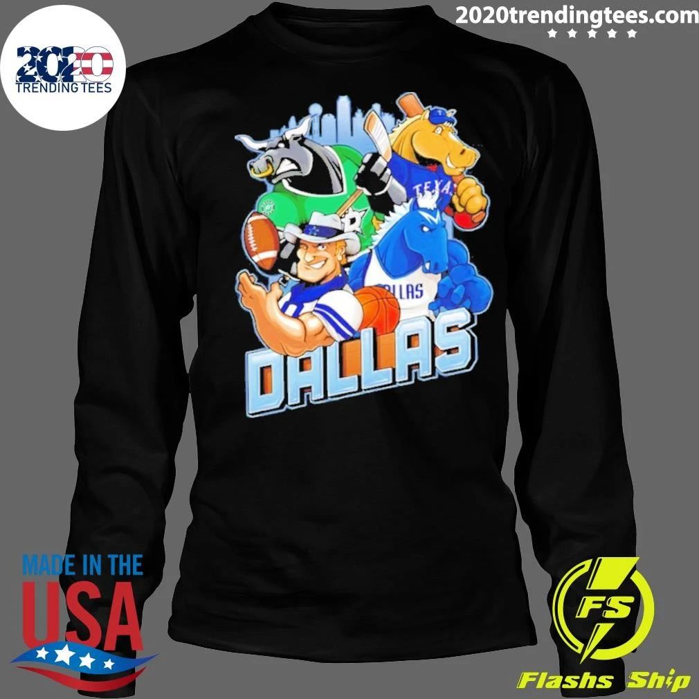 Dallas Sports Teams Mascot Mashup 2026 Season Shirt