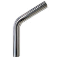 2.250″ OD 16ga 60 Mandrel Bend – Polished OD – 6061 Aluminum – (3.375″ CLR / 6.000″ Legs)