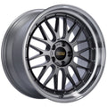 BBS LM 20×10 5×114.3 ET38 Diamond Black Center Diamond Cut Lip Wheel – 82mm PFS/Clip Required