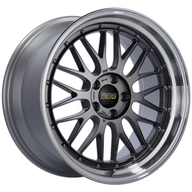 BBS LM 20×10 5×114.3 ET38 Diamond Black Center Diamond Cut Lip Wheel – 82mm PFS/Clip Required