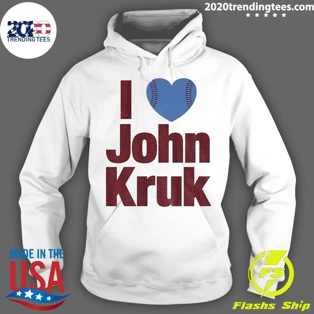 I Heart John Kruk Philadelphia Phillies Baseball Mlb 2026 Shirt