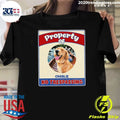 Dog Chibi Property Of Charlie No Trespassing Shirt