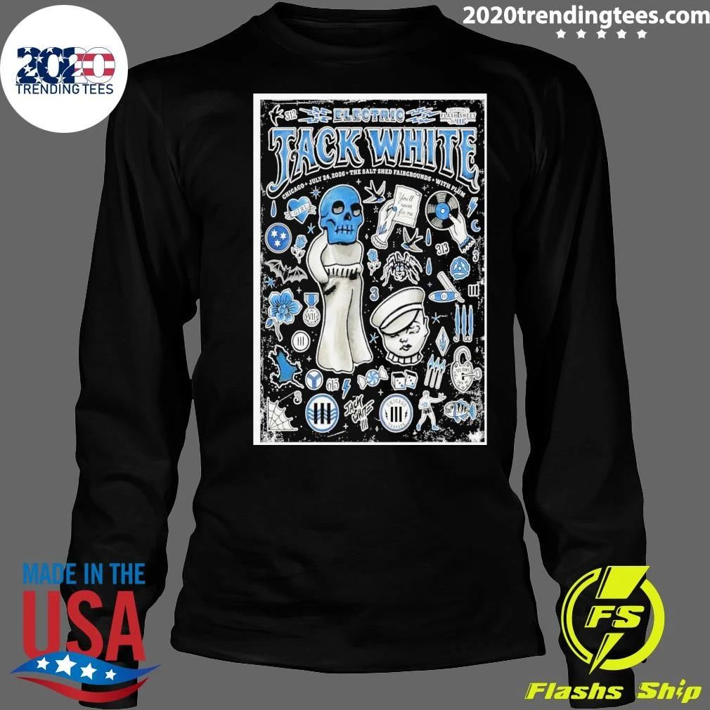 July 24 2026 Jack White Chicago Il The Salt Shed Shirt