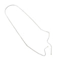 1953-54 Pontiac Star Chief 124″ WB Tank to Pump 3/8″ Main Fuel Line, OE Steel