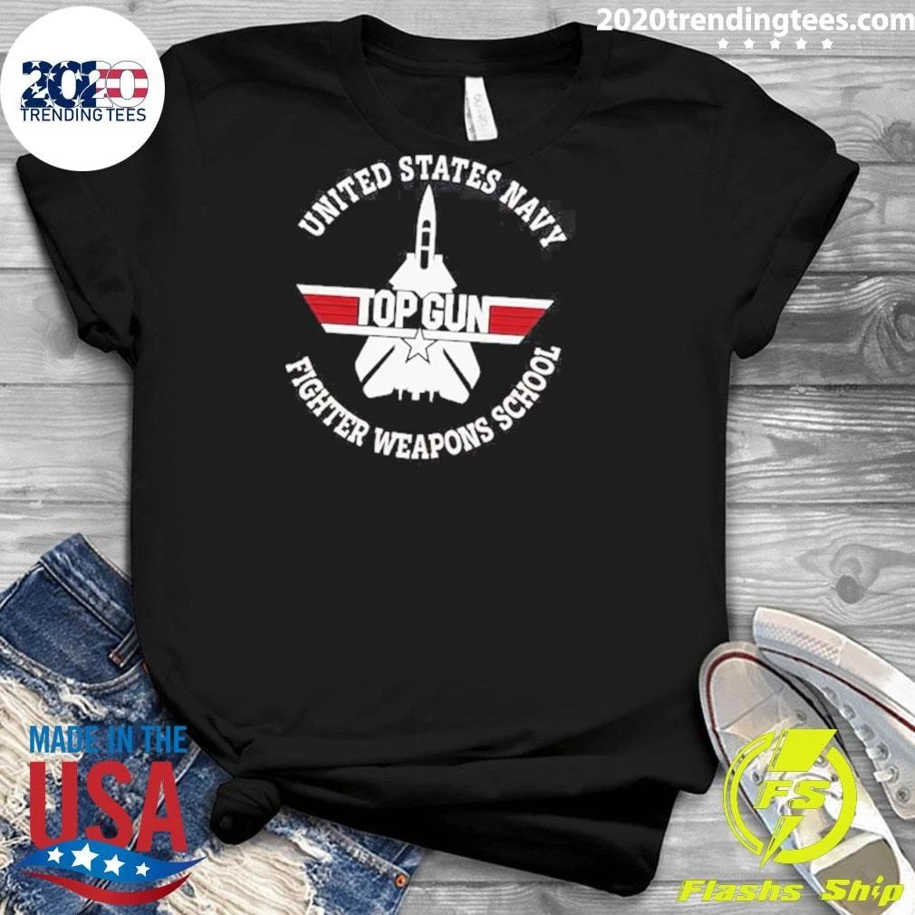 Gun United States Navy Fighter Weapons School Shirt