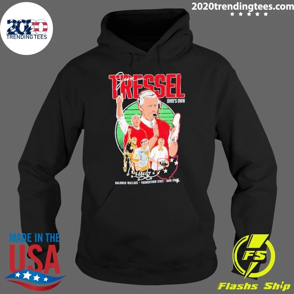 Jim Tressel Ohio’s Own Buckeyes Ring Of Honor Shirt
