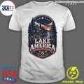 Lake America Cabin Fire Stars camping 2026 Shirt