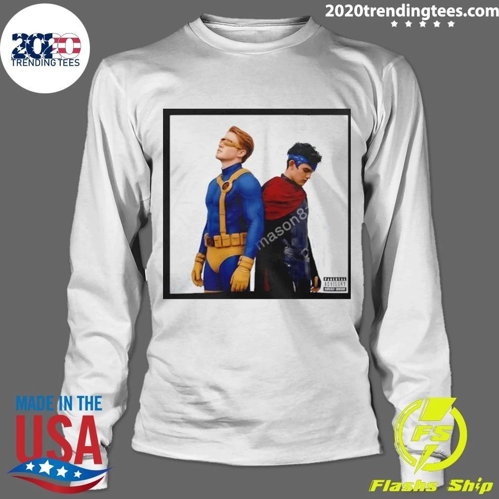 Cyclops And Wiccan Heartstopper X X-men Shirt
