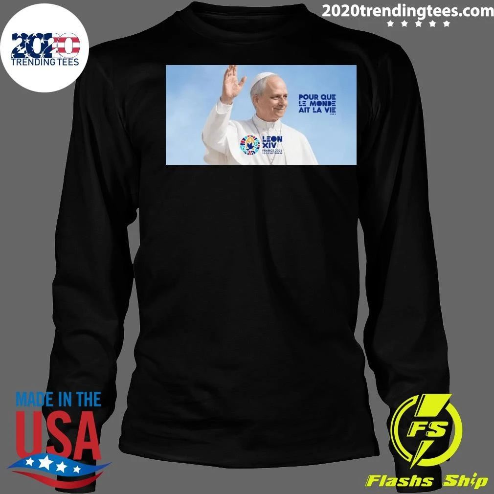 Pope Leo in France September 25-28, 2026 Shirt