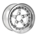 Weld Weldstar 15×10 / 5×4.5 BP / 3.5in. BS Polished Wheel – Non-Beadlock