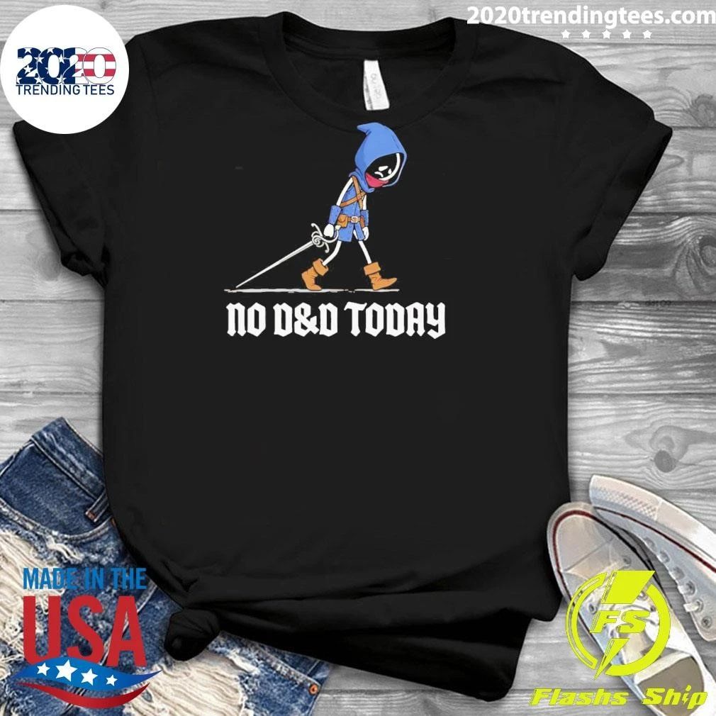 No D&d Today Rogue Cartoon Shirt