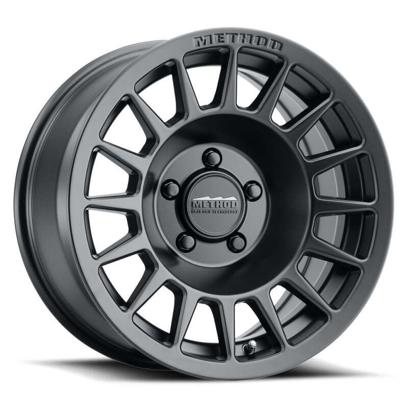 Method MR707 Bead Grip 18×9 +0mm Offset 6×5.5 BP 106.25mm CB 5in BS Matte Black Wheel