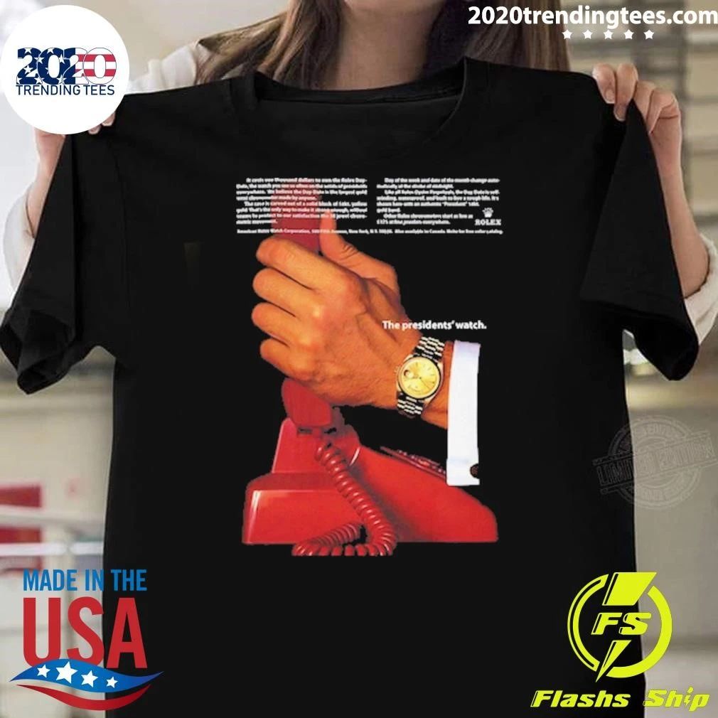 Rolex Day Date Graphic Tee Shirt