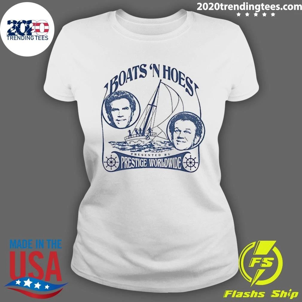 Step Brothers Boats ‘n Hoes Presented By Prestige Worldwide Graphic Shirt