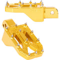 THRASHIN SUPPLY CO. Aggressor Foot Pegs – Rear – Gold – FL/FX ’18-’25 TSC-2022-5-SR