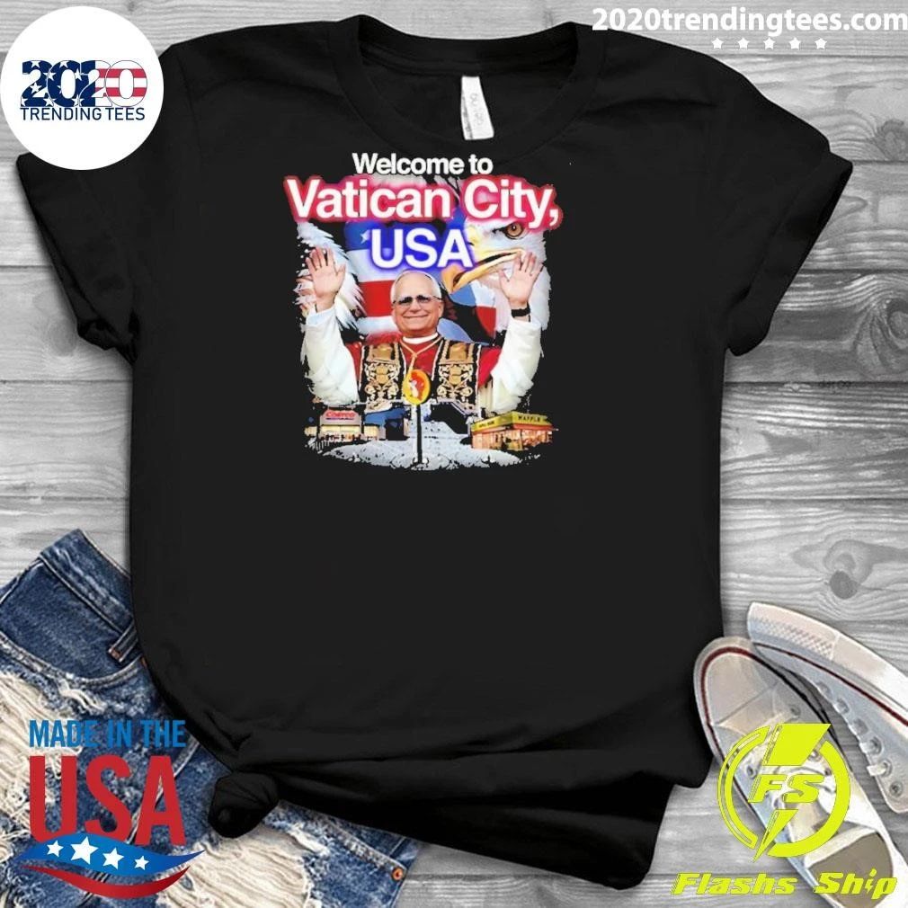 Pope Leo XIV Welcome to Vatican City, USA Shirt