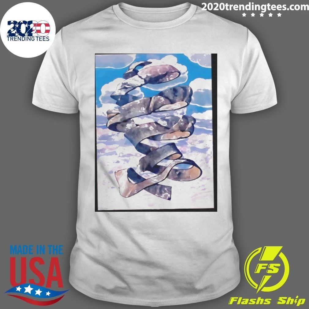 Abstract Artwork Print Shirt