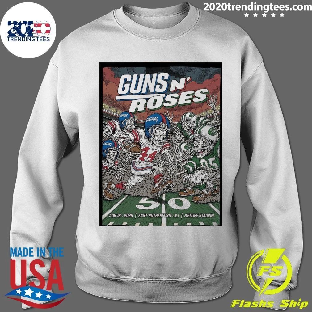 Guns N Roses East Rutherford New Jersey 2026 Shirt