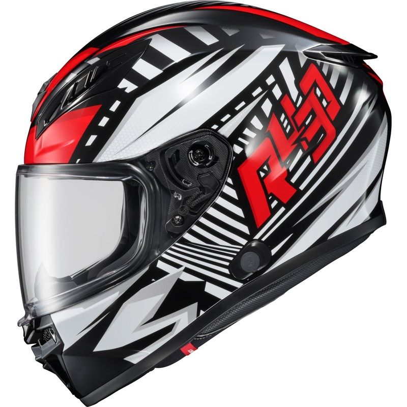 Scorpion Exo R430 Full Face Helmet Head Trip Red