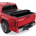 6FT Soft Quad-Fold Tonneau Cover For 2024-2026 Toyota Tacoma Fleetside Truck Bed