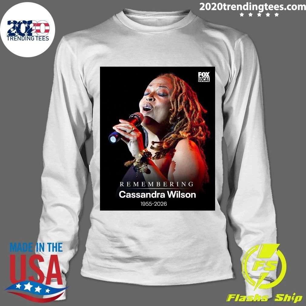 Remembering Cassandra Wilson 1955-2026 Shirt