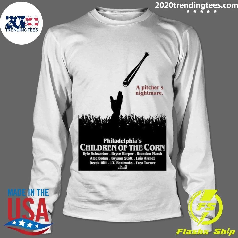 Philadelphia Phillies A Pitcher’s Nightmare Children Of The Corn Shirt