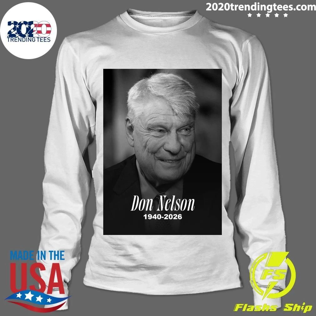 Former Coach Of The Milwaukee Bucks, Don Nelson From 1976 To 1988 Has Passed Away. Rip Shirt