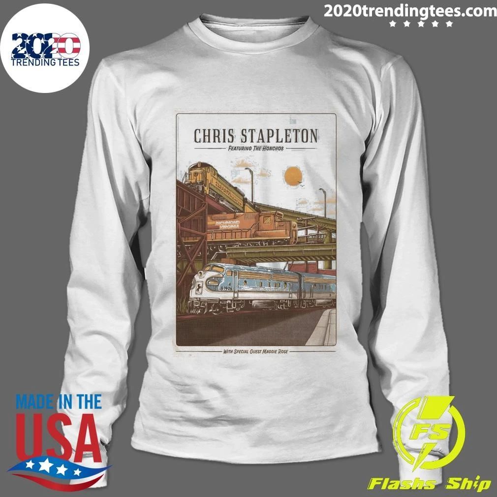 Chris Stapleton August 19 2026 Allianz Amphitheater At Riverfront In Richmond VA Shirt
