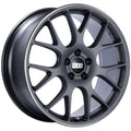 BBS Wheels CHR Satin Titanium Gray w/ Polished Outer Lip Ring 19×8.5 | 5×112 (CH122TIPO)