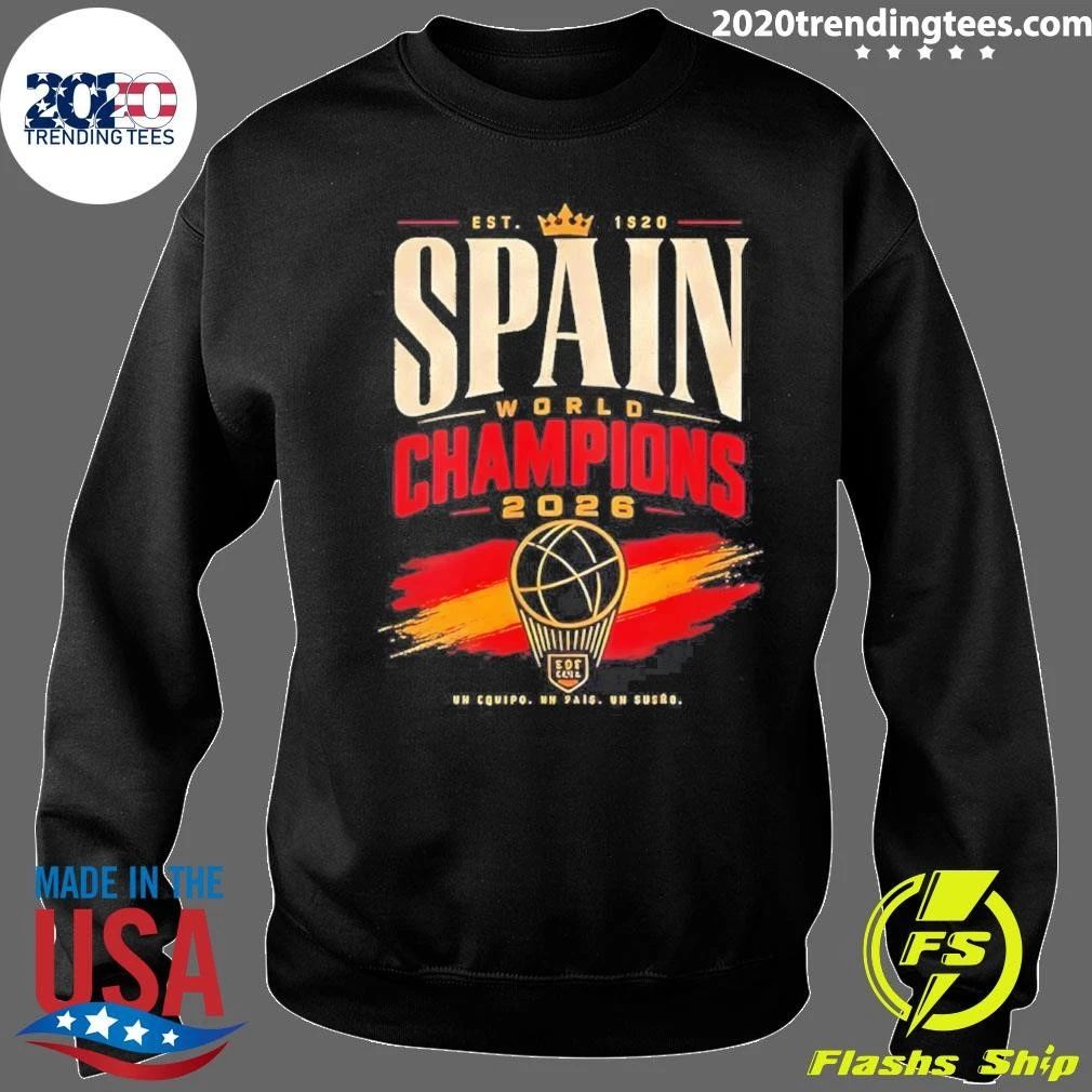 Spain Football World Champions 2026 Shirt