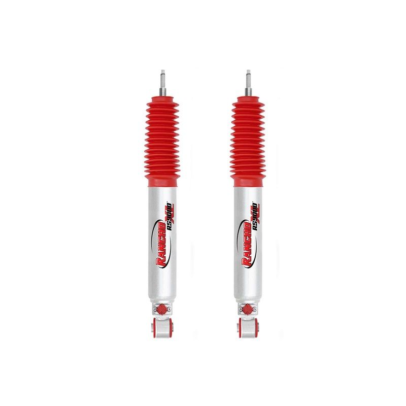 Rancho RS9000XL Adjustable Shocks Front Pair for 2014-2022 Ram 2500 4WD RWD w/0″ lift