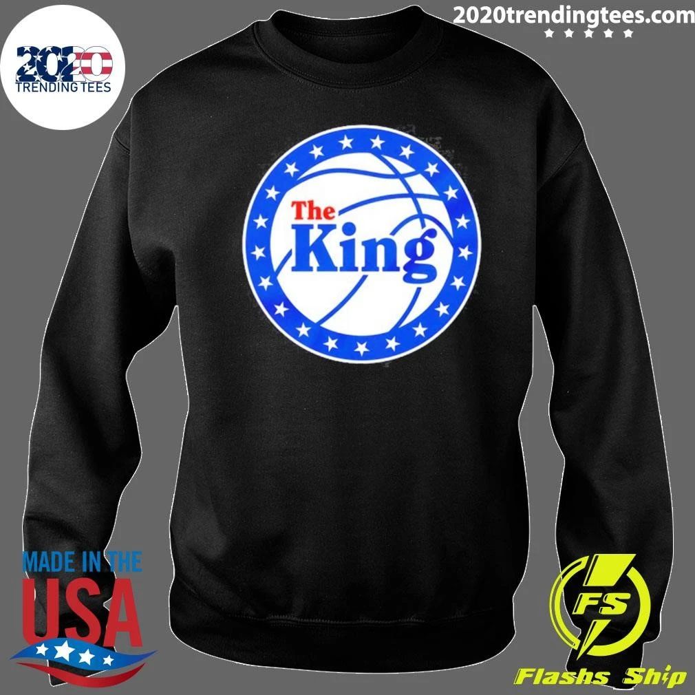The King Philadelphia 76ers Nba Basketball Shirt