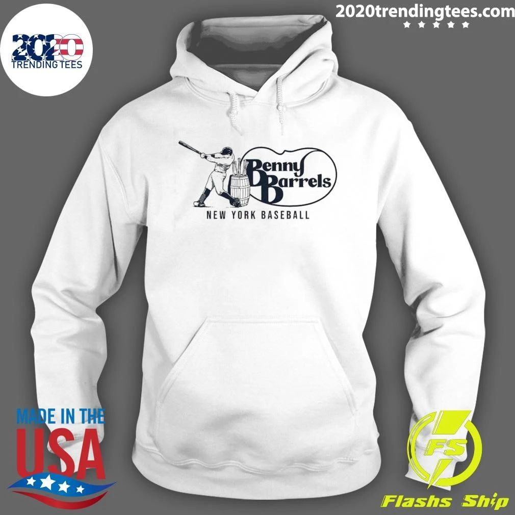 New York Baseball Ben Rice Benny Barrels Shirt
