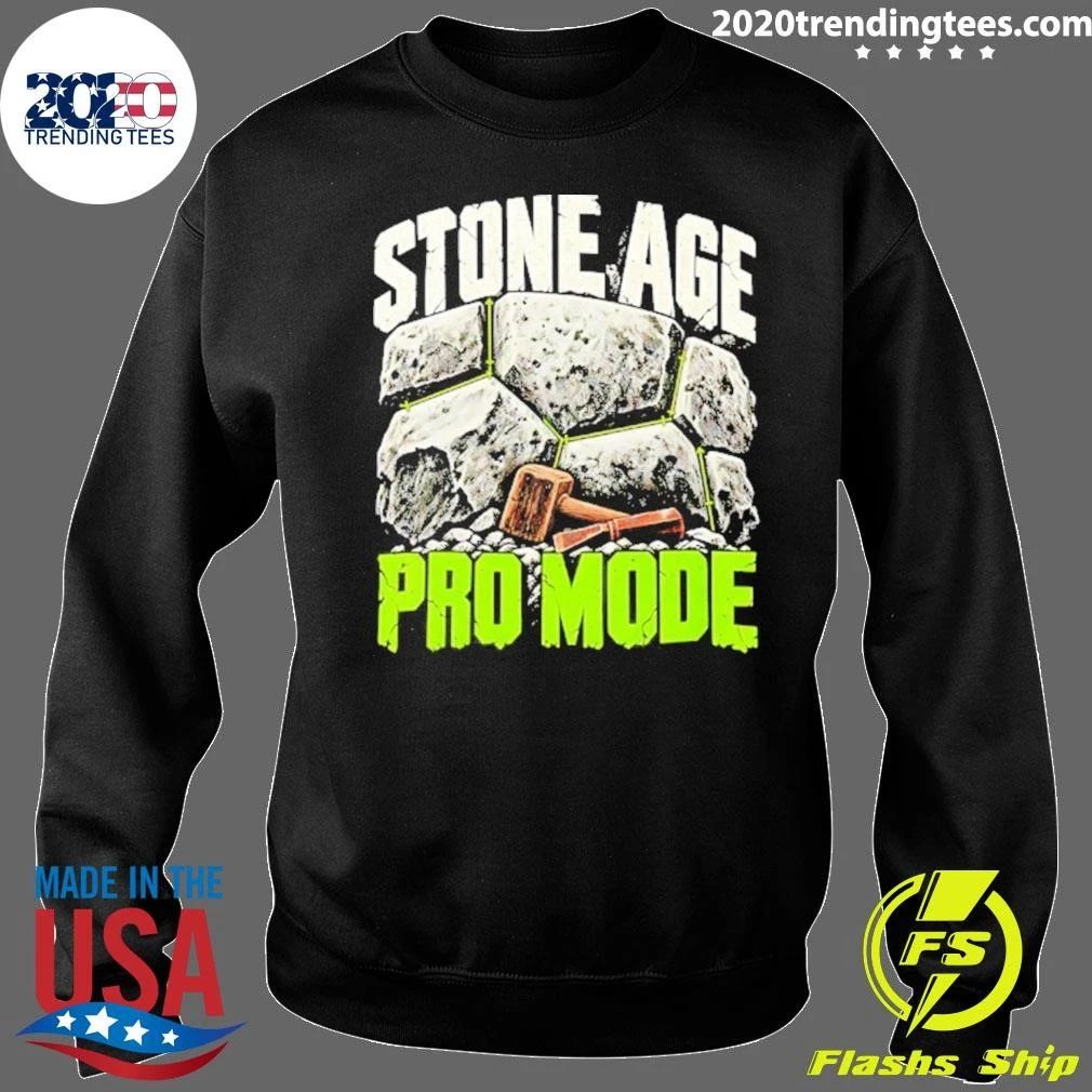 Stone Age Pro Mode Archaeology Stonemason Shirt