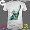Statue Of Liberty Anti Trump Political Comedy Shirt