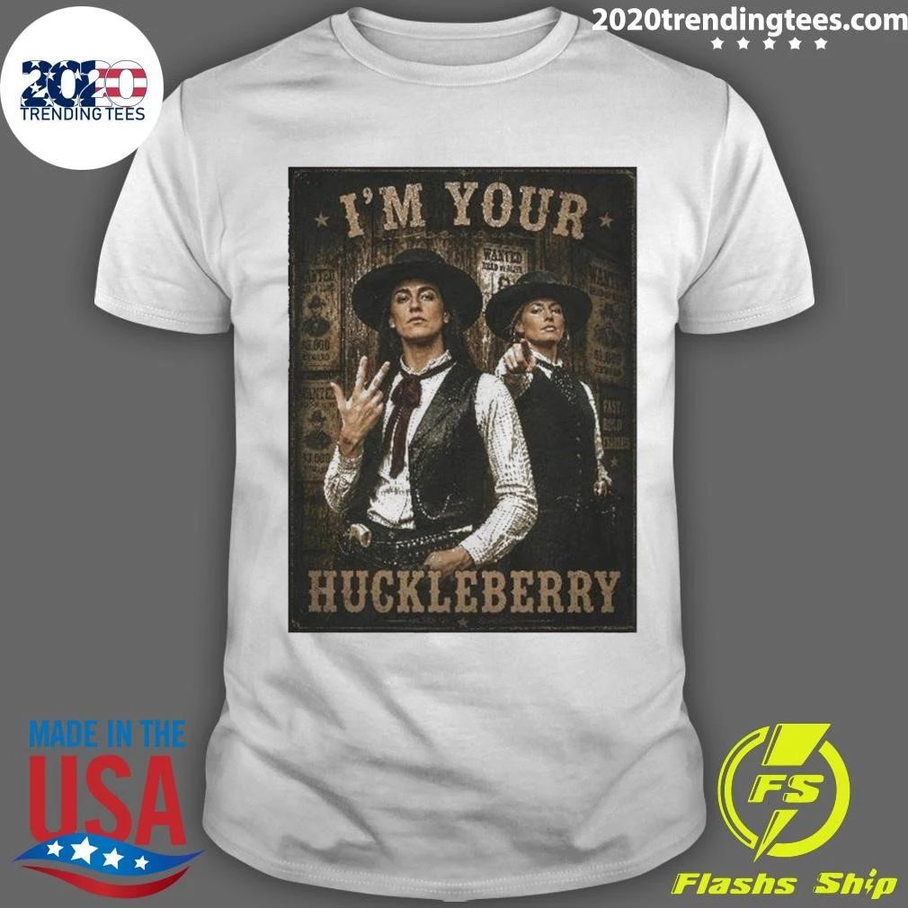 Caitlin Clark Sophie Cunningham I’m Your Huckleberry Cowboy Vintage Shirt