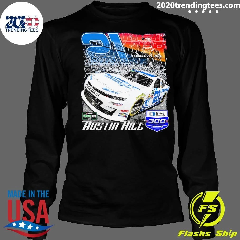 Austin Hill Richard Childress Racing Team Collection 2026 United Rentals 300 O’Reilly Auto Parts Series Race Winner Shirt