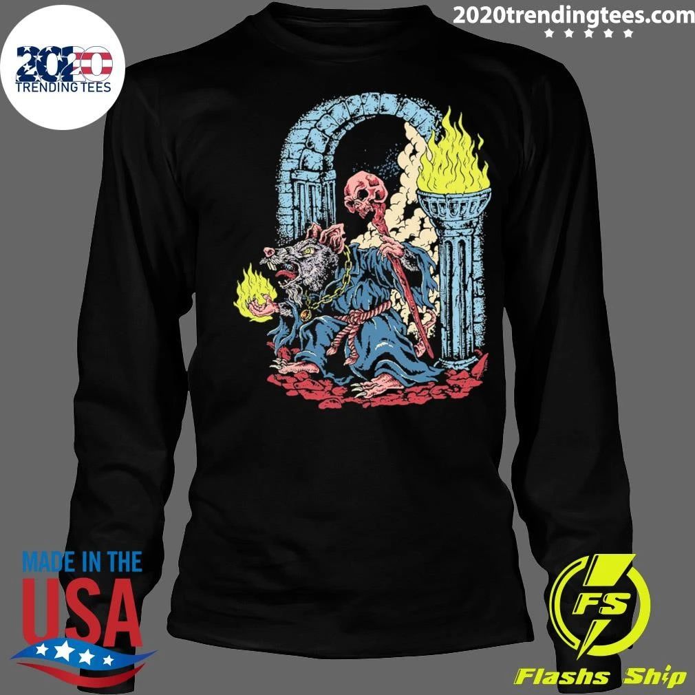 Skull Rat Mage Wargaming Shirt