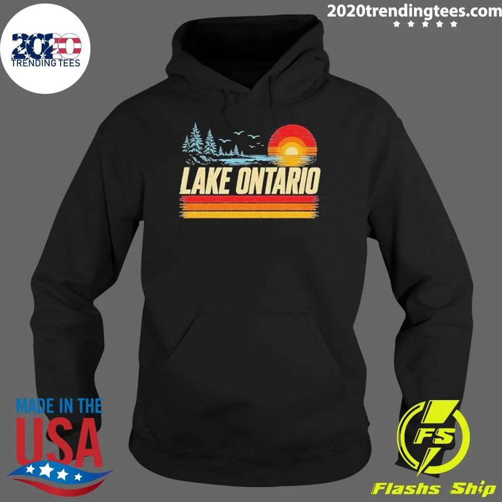 Lake Ontario Great Lakes Sunset Graphic shirt