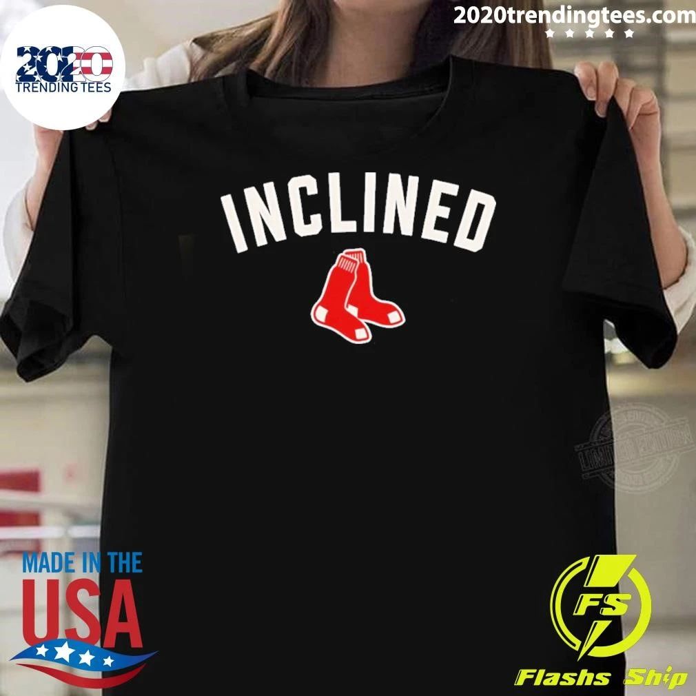 Boston Red Sox Baseball Inclined Mlb 2026 Shirt