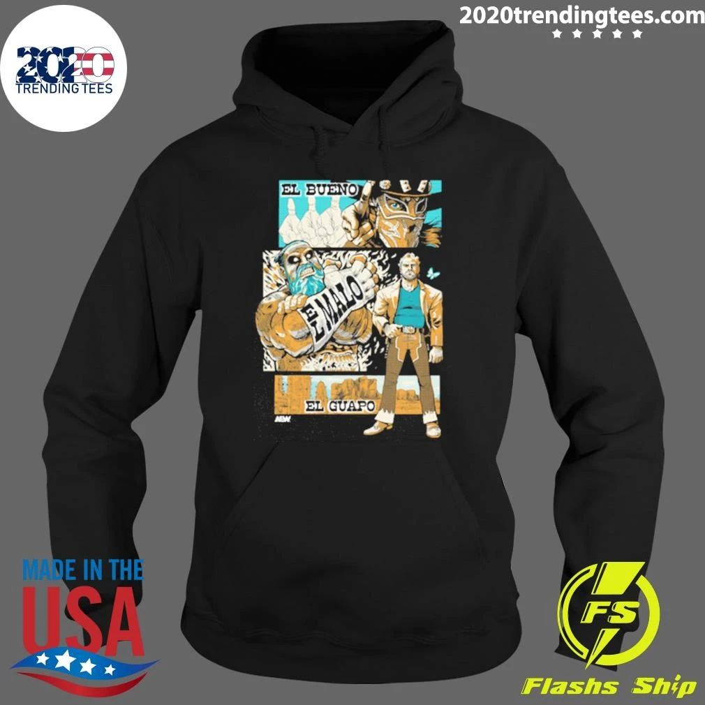Hangman Adam Page & Brodido Tres Bad Hombres Shirt