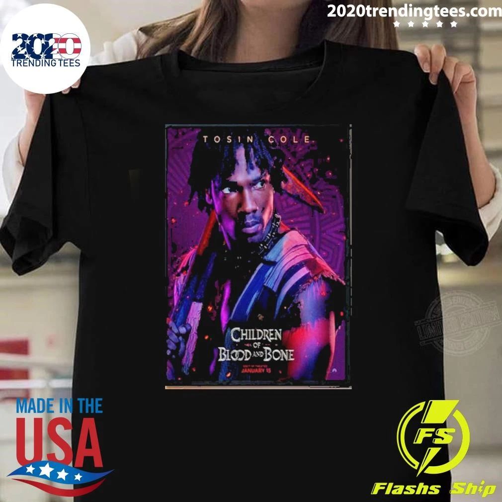 Children of Blood and Bone Tzain Character Poster In Theatres On January 15 2027 Shirt