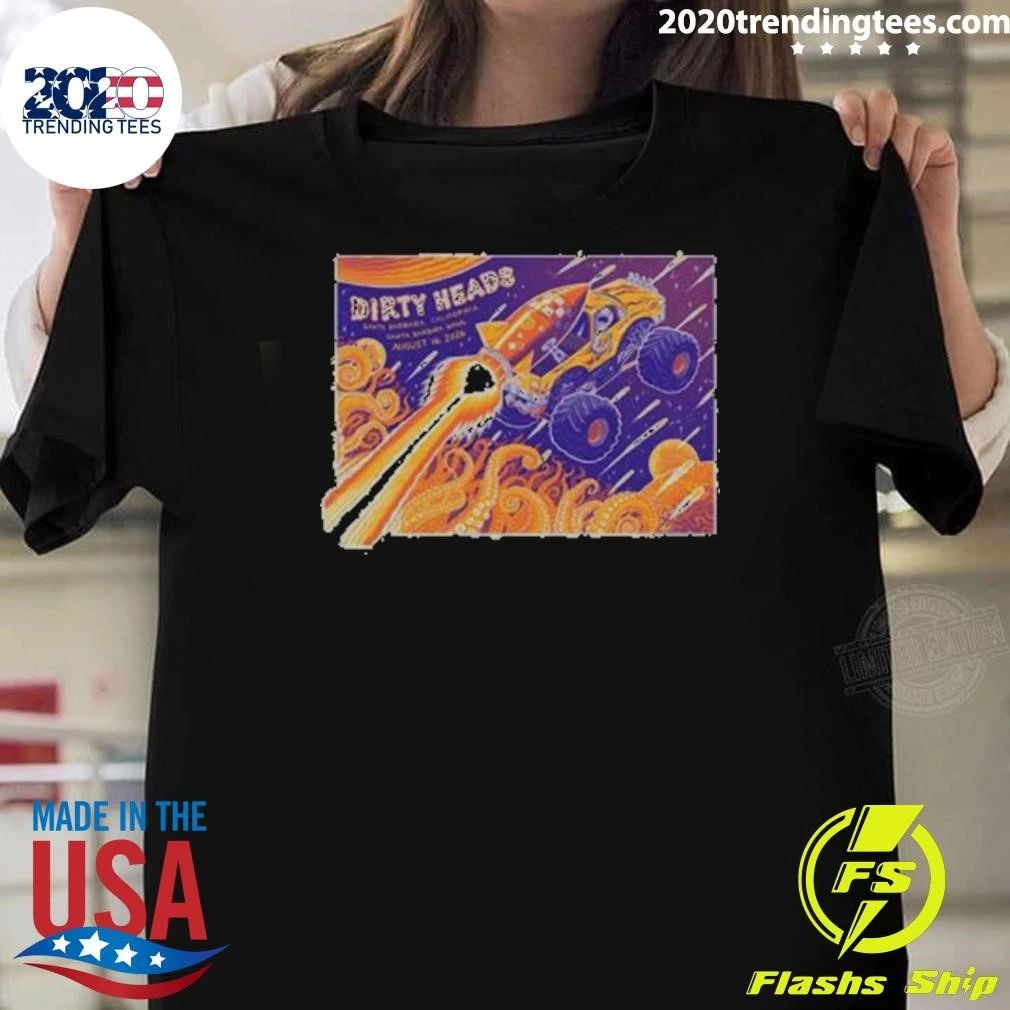 Dirty Heads Santa Barbara At Santa Barbara Bowl In Santa Barbara CA On August 2026 Shirt
