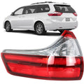 labwork Driver Side Outer Tail Light Replacement for 2015-2018 Toyota Sienna Rear Tail Light Brake Lamp Assembly LH Left Side 8156008050 TO2804123
