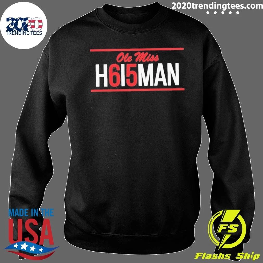 Ole Miss H615MAN Heisman College Football Shirt