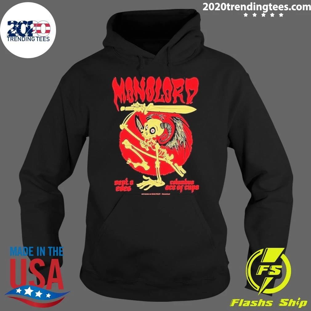 Monolord Ace Of Cups Event Page in Columbus OH Sept 8 2026 Shirt