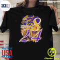 Kobe Bryant Los Angeles Lakers Usa Basketball 8 24 Signature Shirt